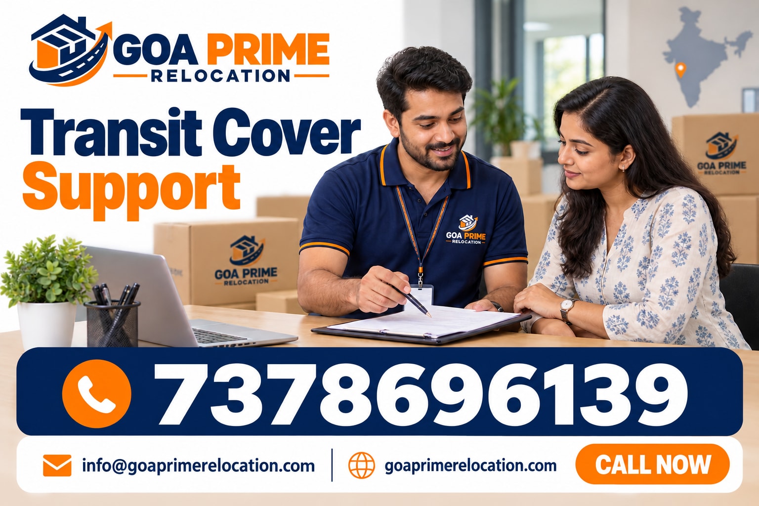 Transit Cover Support